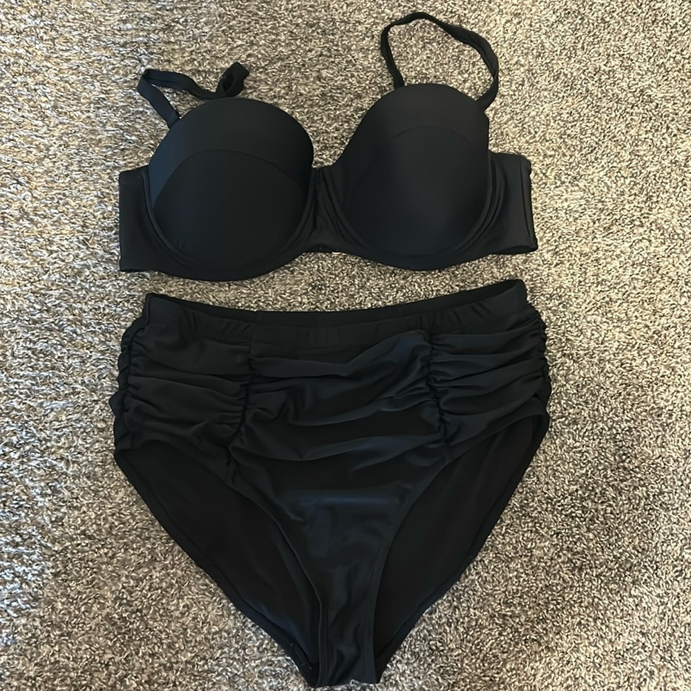 Adore Me Black Swimsuit